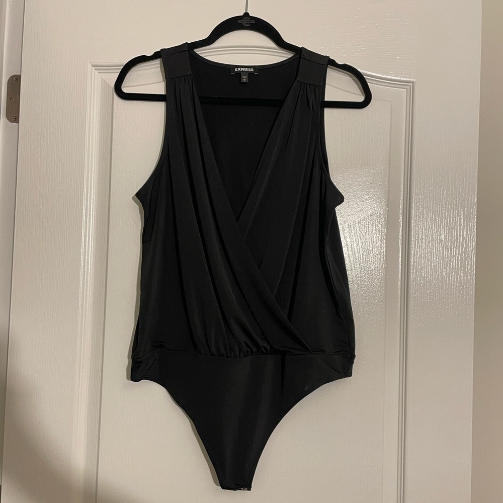 NWOT Express Black Body Suit Size L